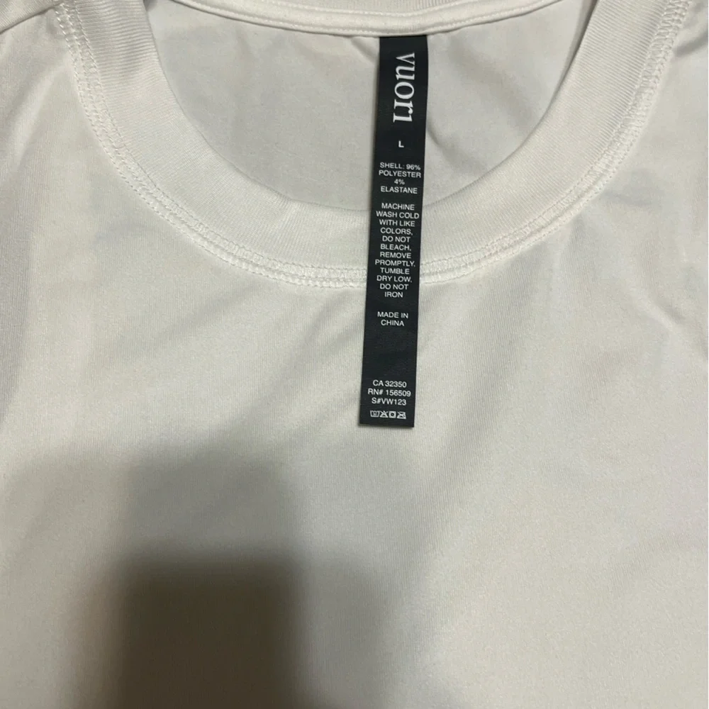Vuori energy tank, size large, white. - Picture 2 of 2